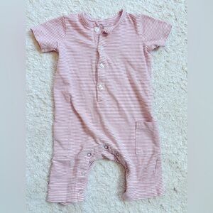 Maison Me 0-3M pink and white Striped Jumper Maisonette